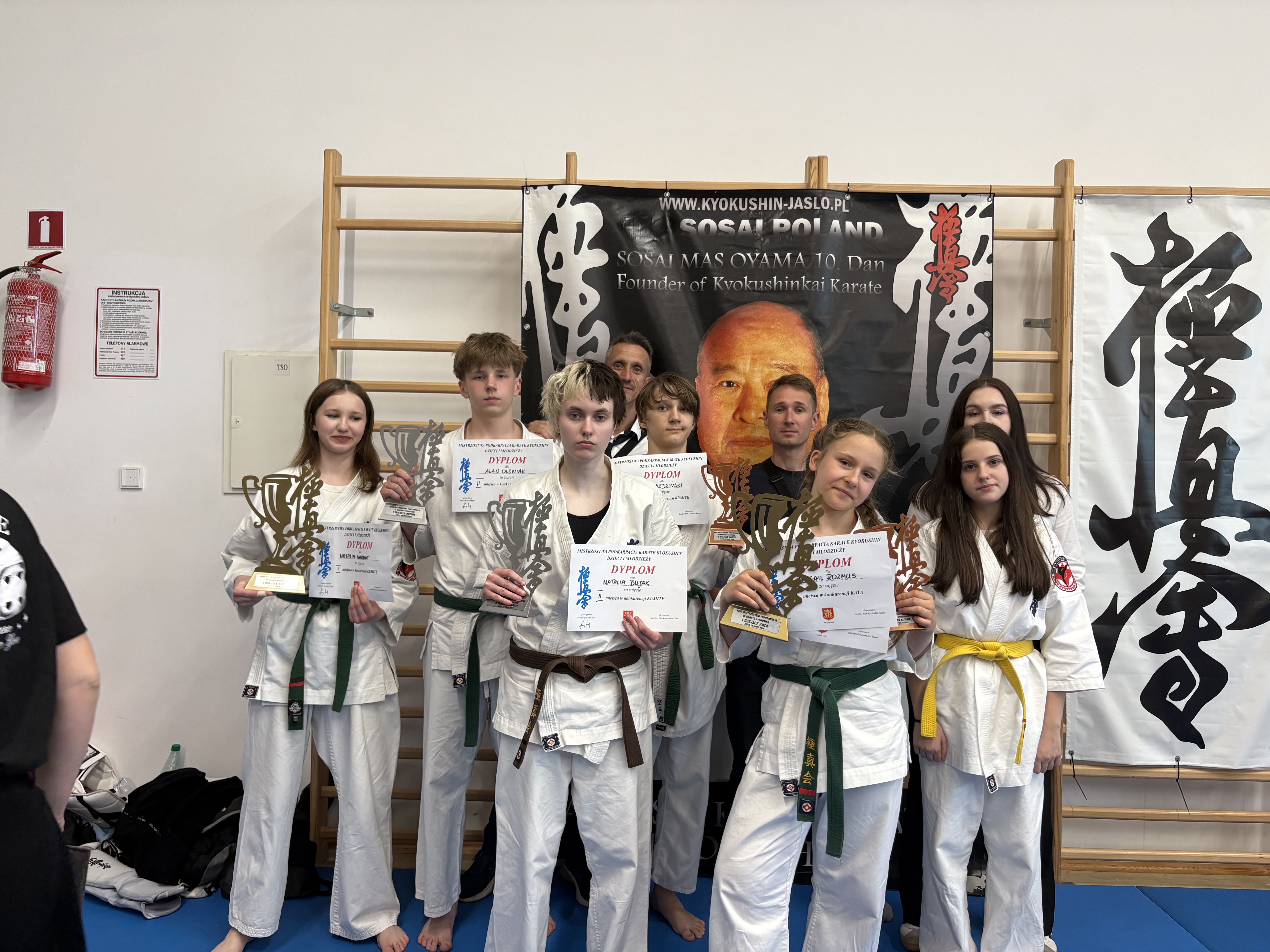 Sukces zawodników Tarnobrzeskiego Klubu Kyokushin Karate na Mistrzostwach Podkarpacia