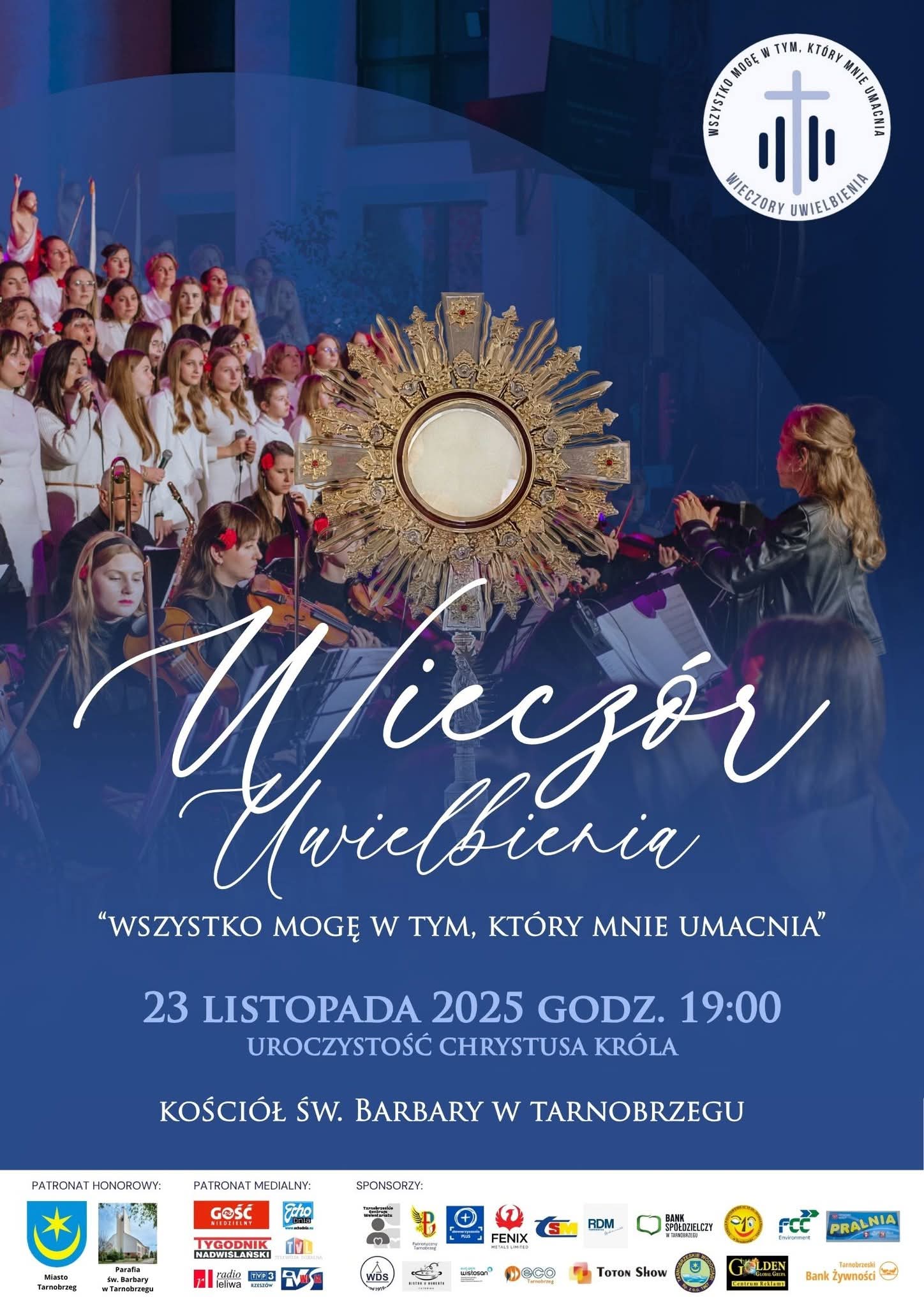 Wieczór Uwielbienia w Tarnobrzegu – „Wszystko mogę w Tym, który mnie umacnia”