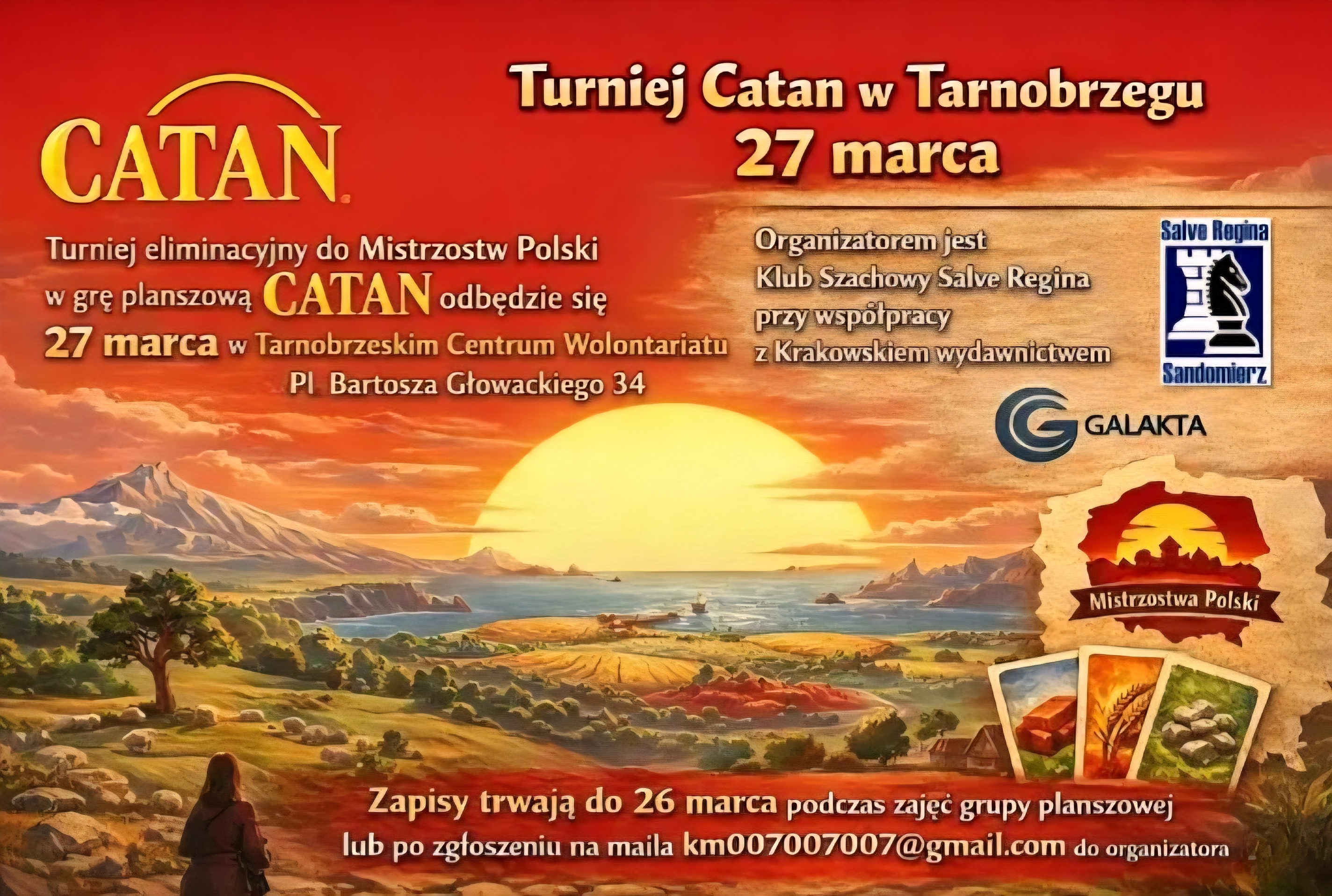 Turniej CATAN w Tarnobrzegu!