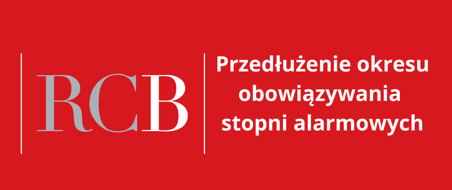 Przedłużenie obowiązywania stopni alarmowych do 28 lutego 2025 r.