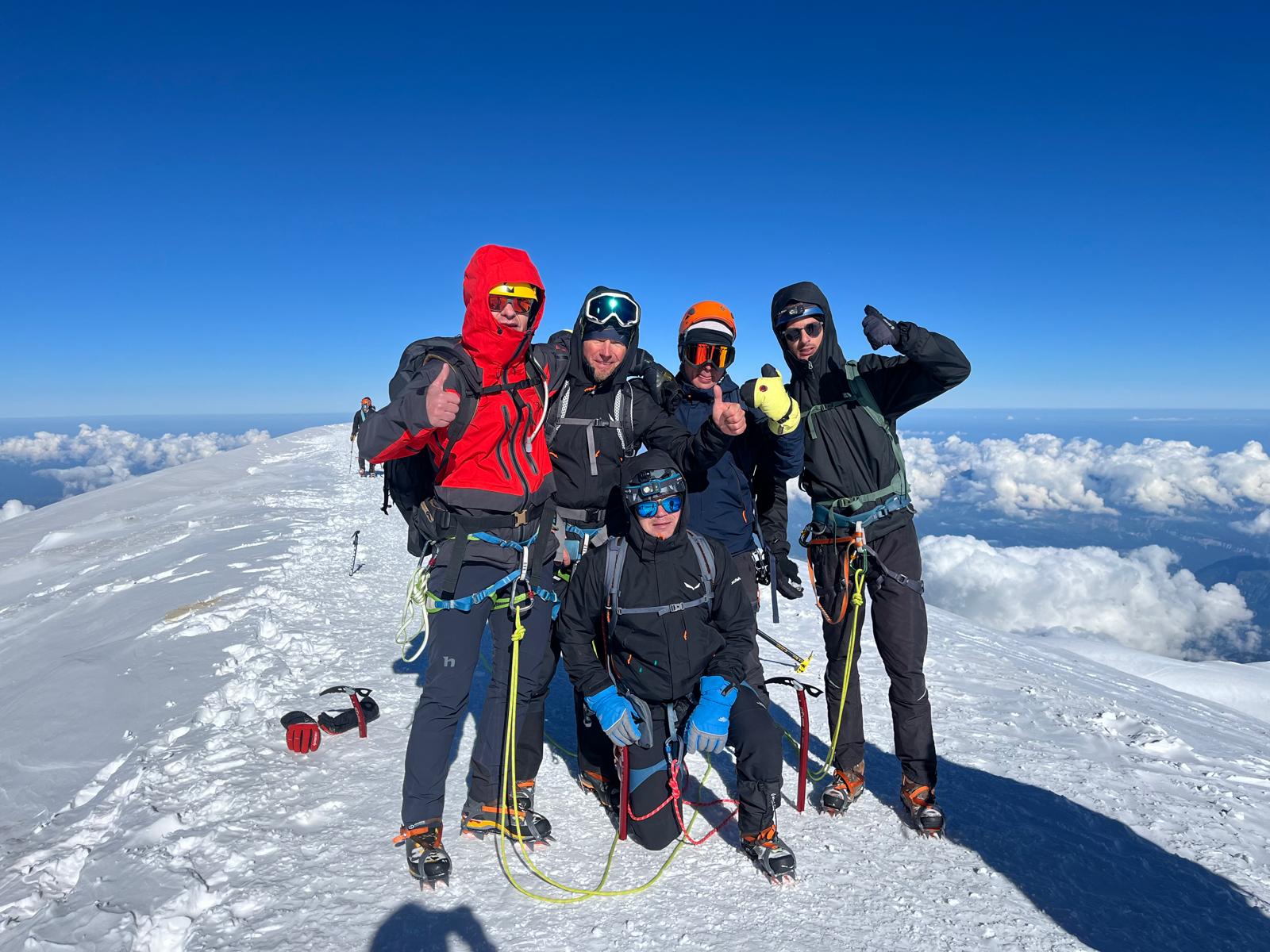 Pięciu śmiałków z Tarnobrzega zdobyło najwyższy szczyt Alp, Mont Blanc!