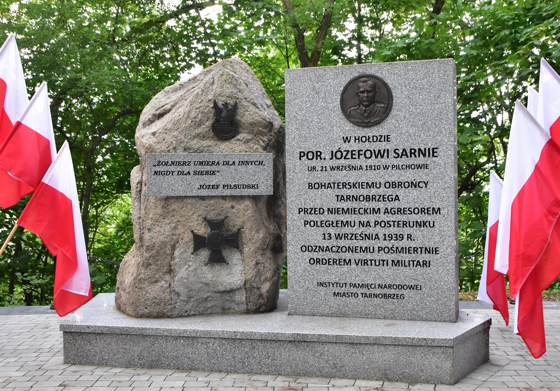 Rocznica śmierci por. Józefa Sarny. Uczczono pamięć obrońcy Tarnobrzega z 1939 r.