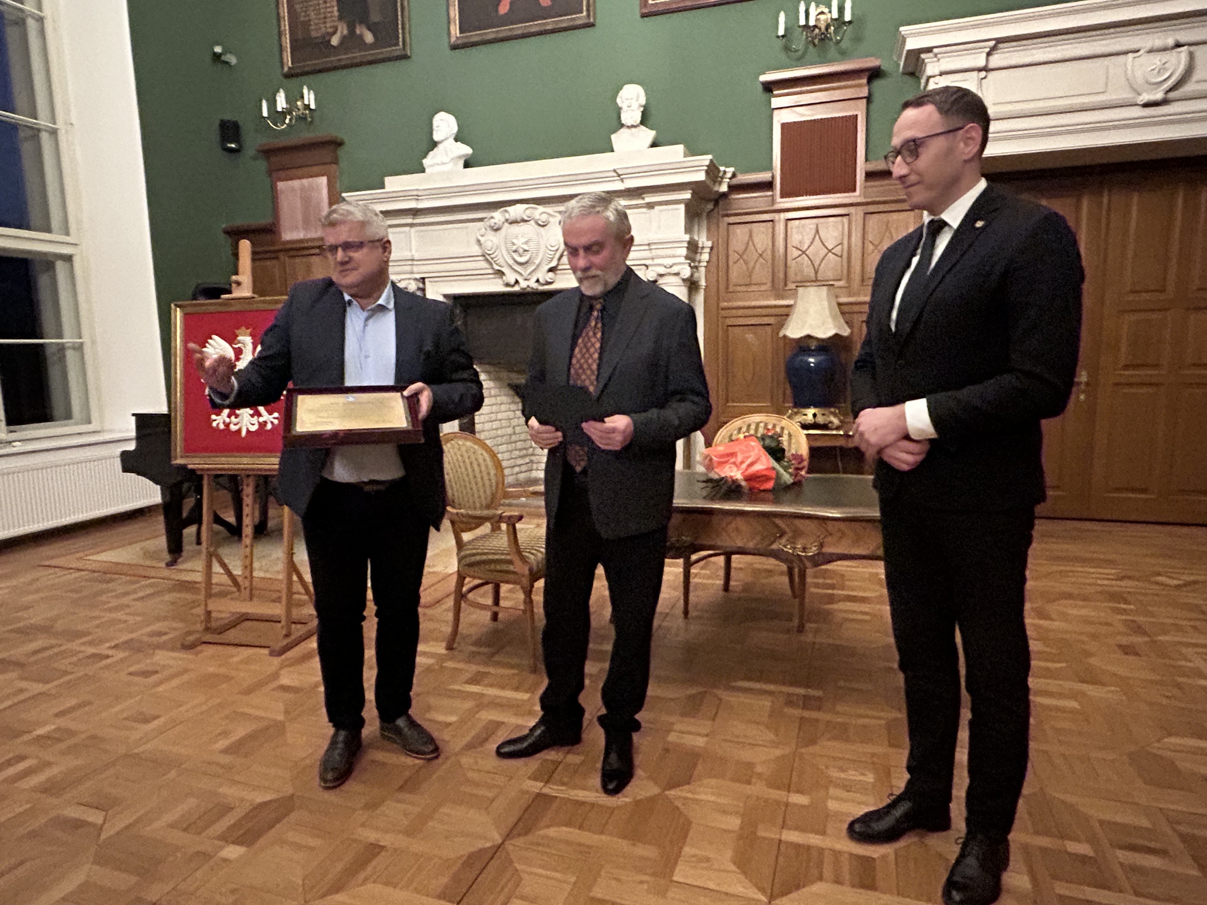 Nagroda Prezydenta Tarnobrzega dla prof. Tadeusza Zycha