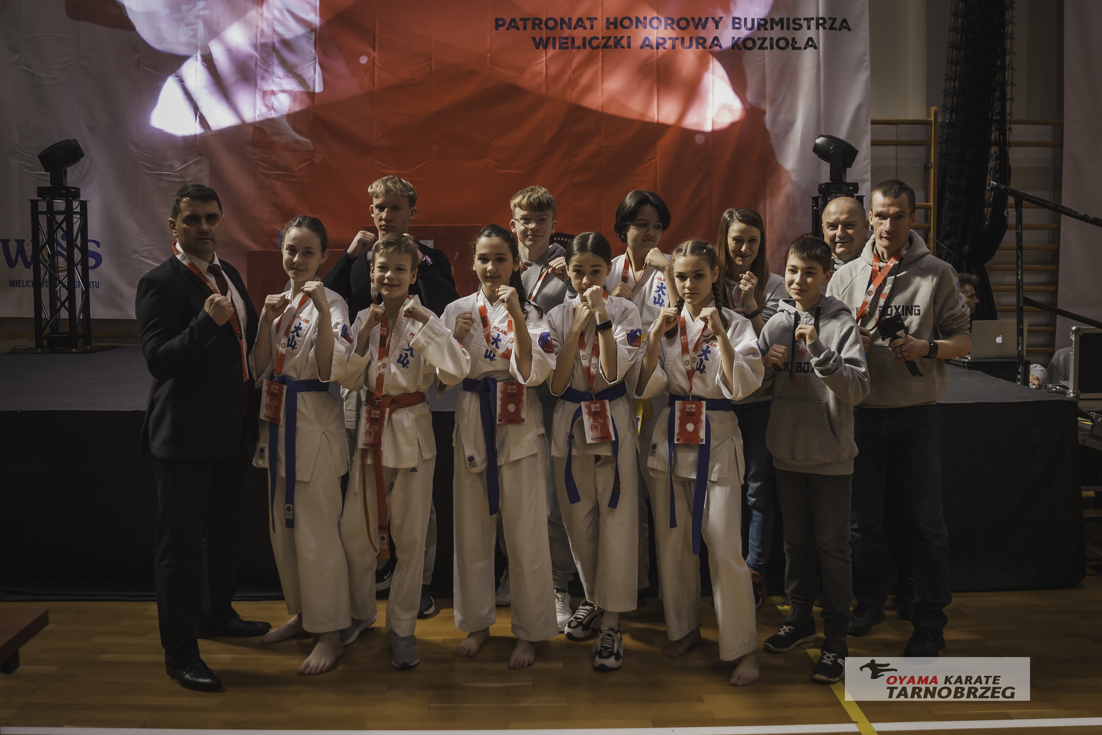 7 medali dla tarnobrzeskich karateków na Mistrzostwach Polski