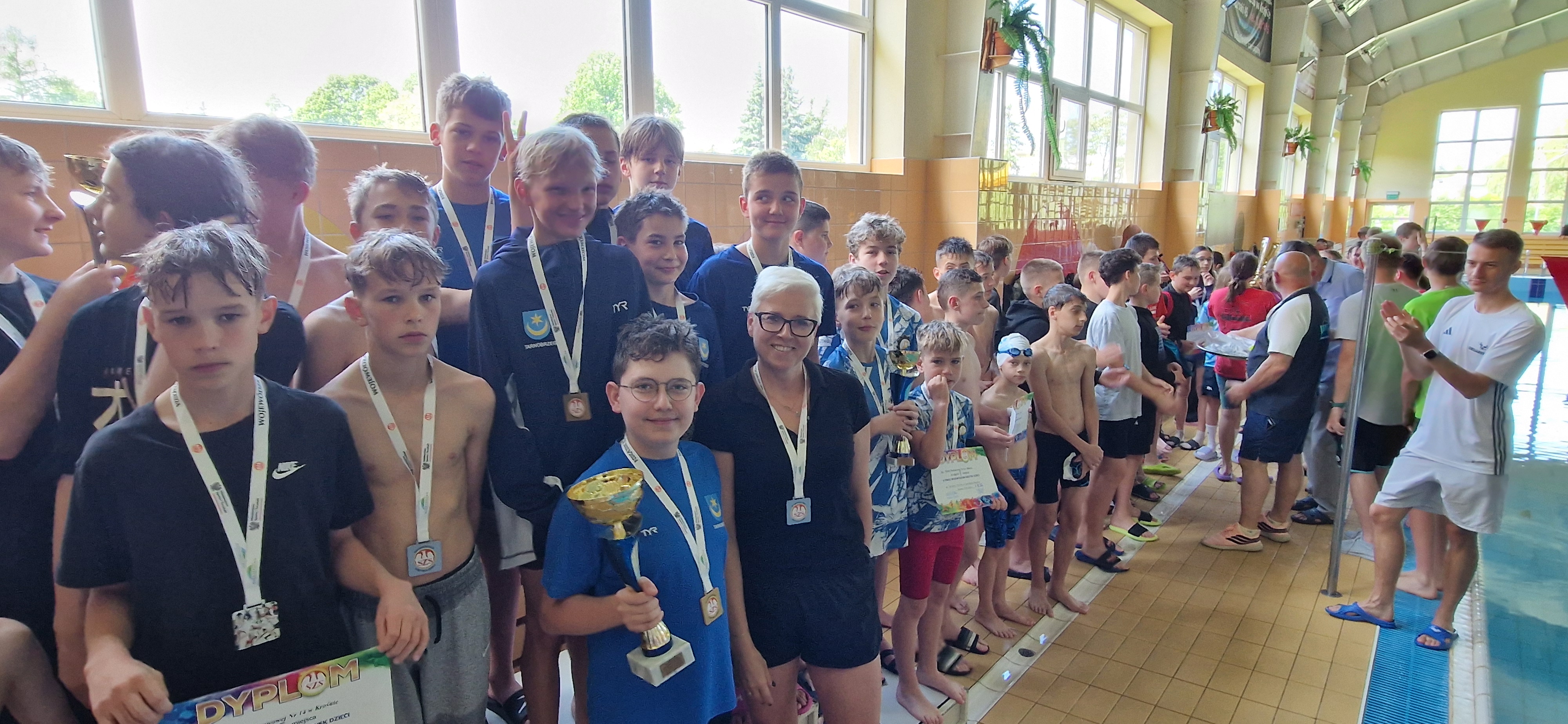 Finał Wojewódzki w Pływaniu Sztafetowym Igrzysk Dzieci