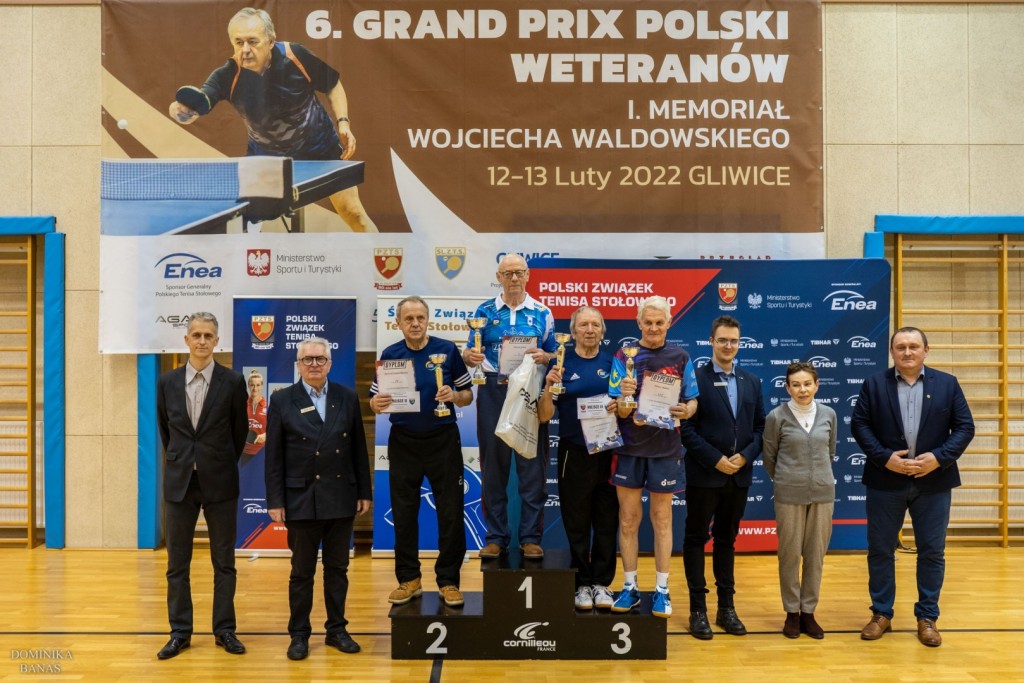 Janusz Malarz IKS JEZIORO Tarnobrzeg trzeci w 6 Grand Prix Polski Weteranów w Gliwicach