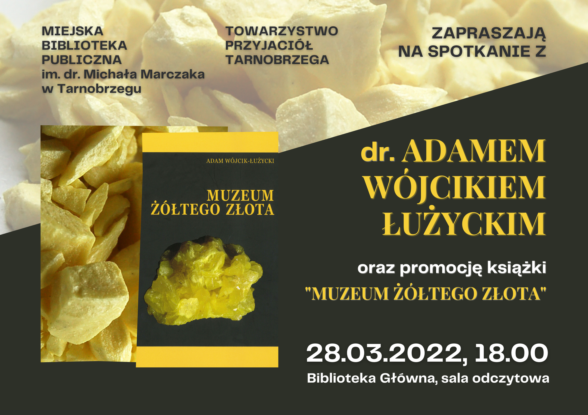 Promocja książki „Muzeum żółtego złota”