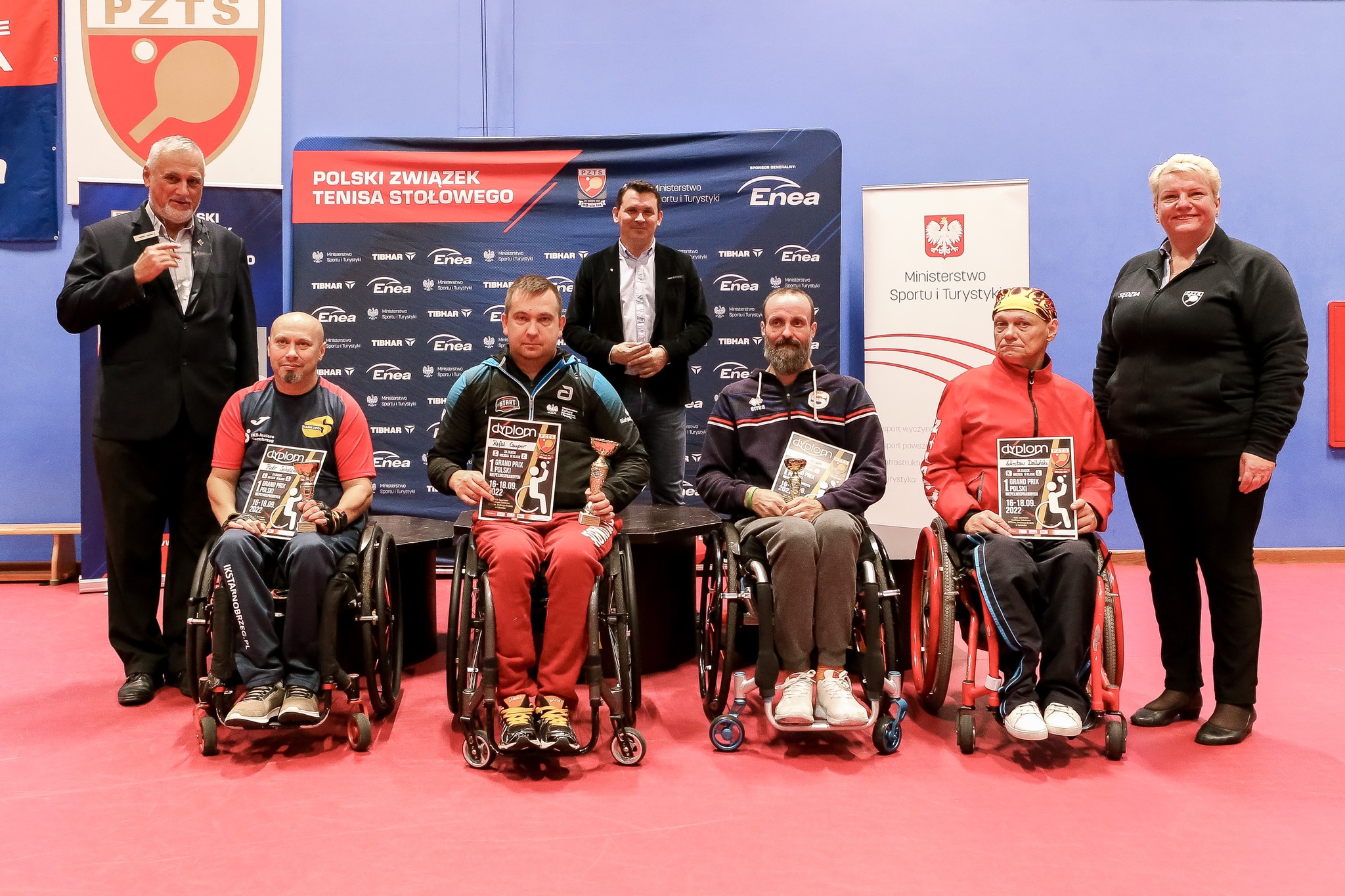 7 medali z Gdańska przywożą tenisiści stołowi IKS JEZIORO Tarnobrzeg