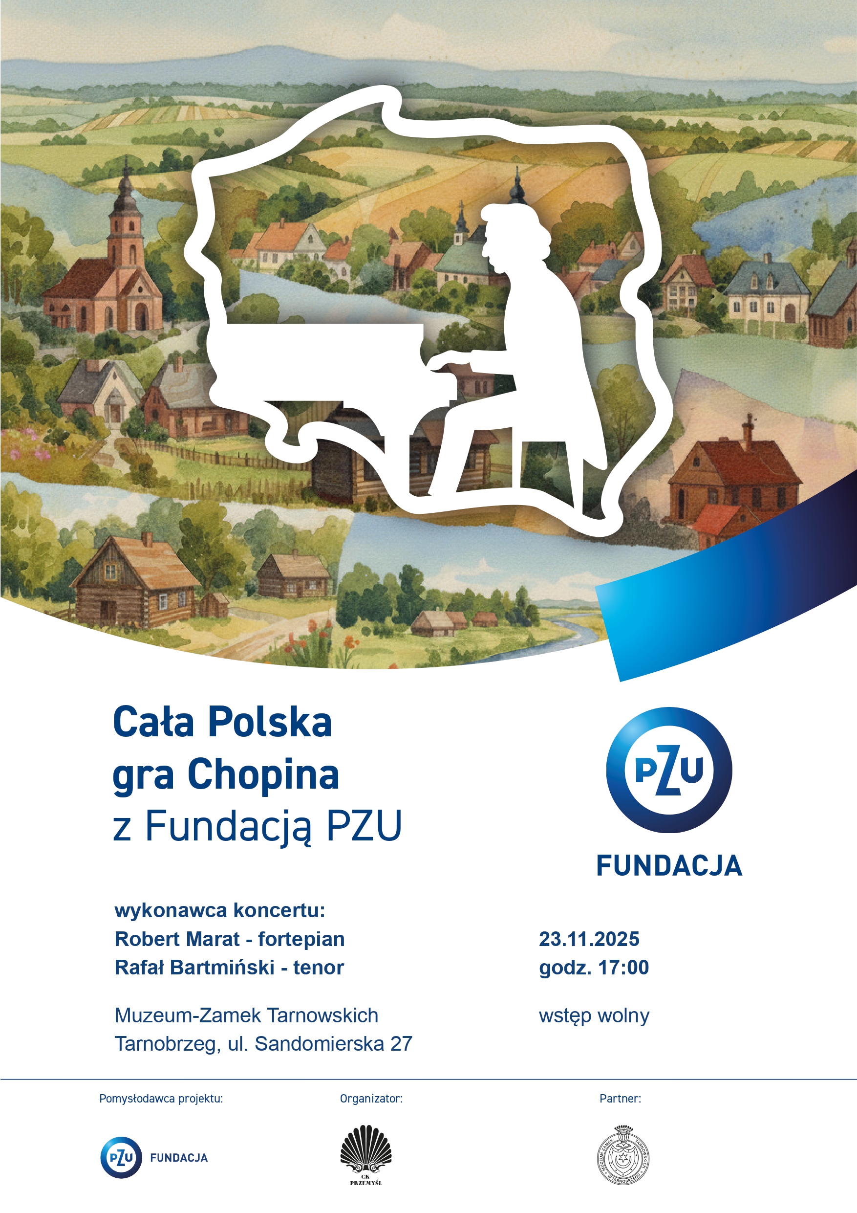 Cała Polska gra Chopina - koncert w Muzeum - Zamek Tarnowskich