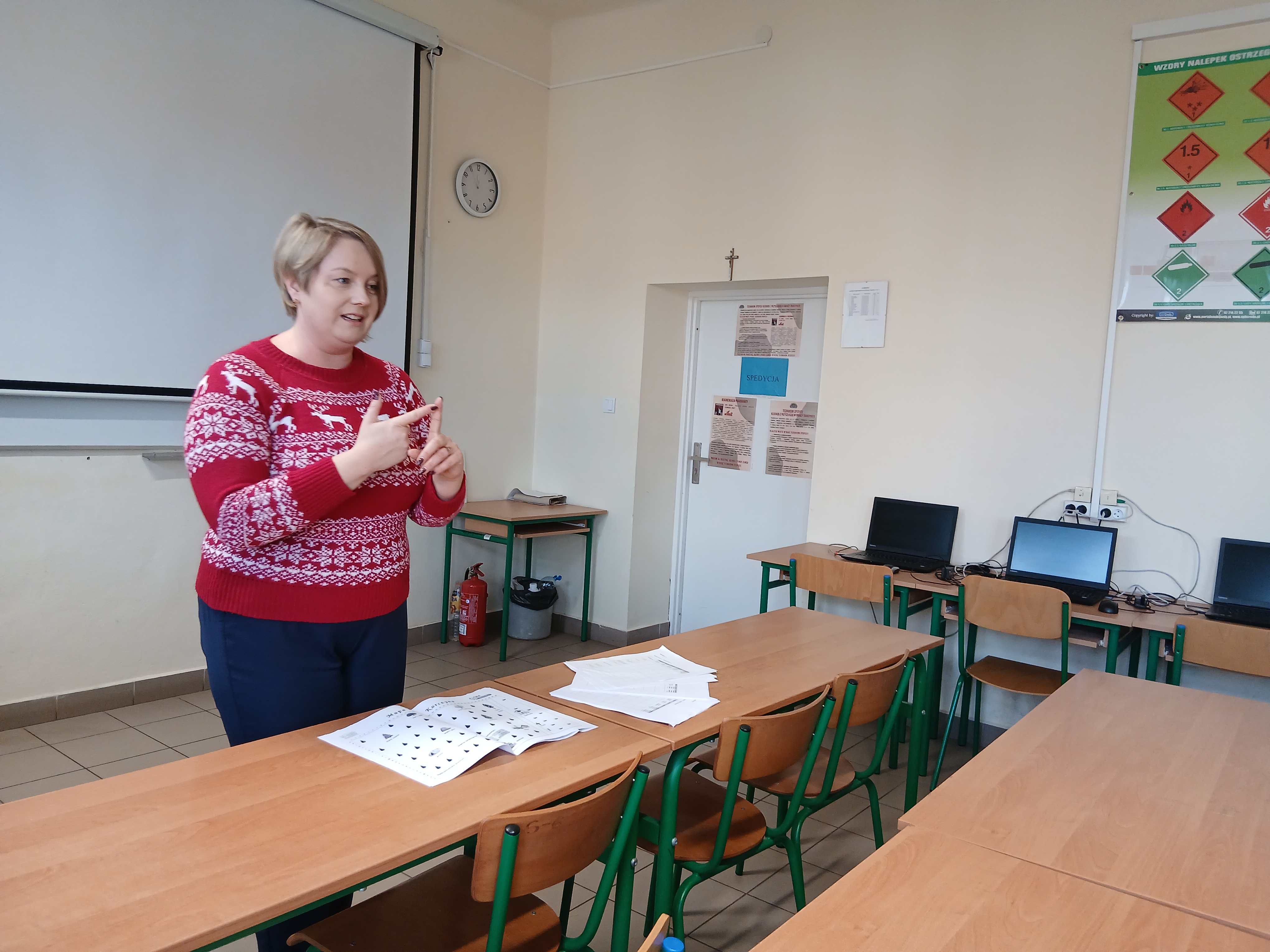 Uczniowie technikum ekonomicznego  z „Rolnika” wzięli udział w ciekawych zajęciach