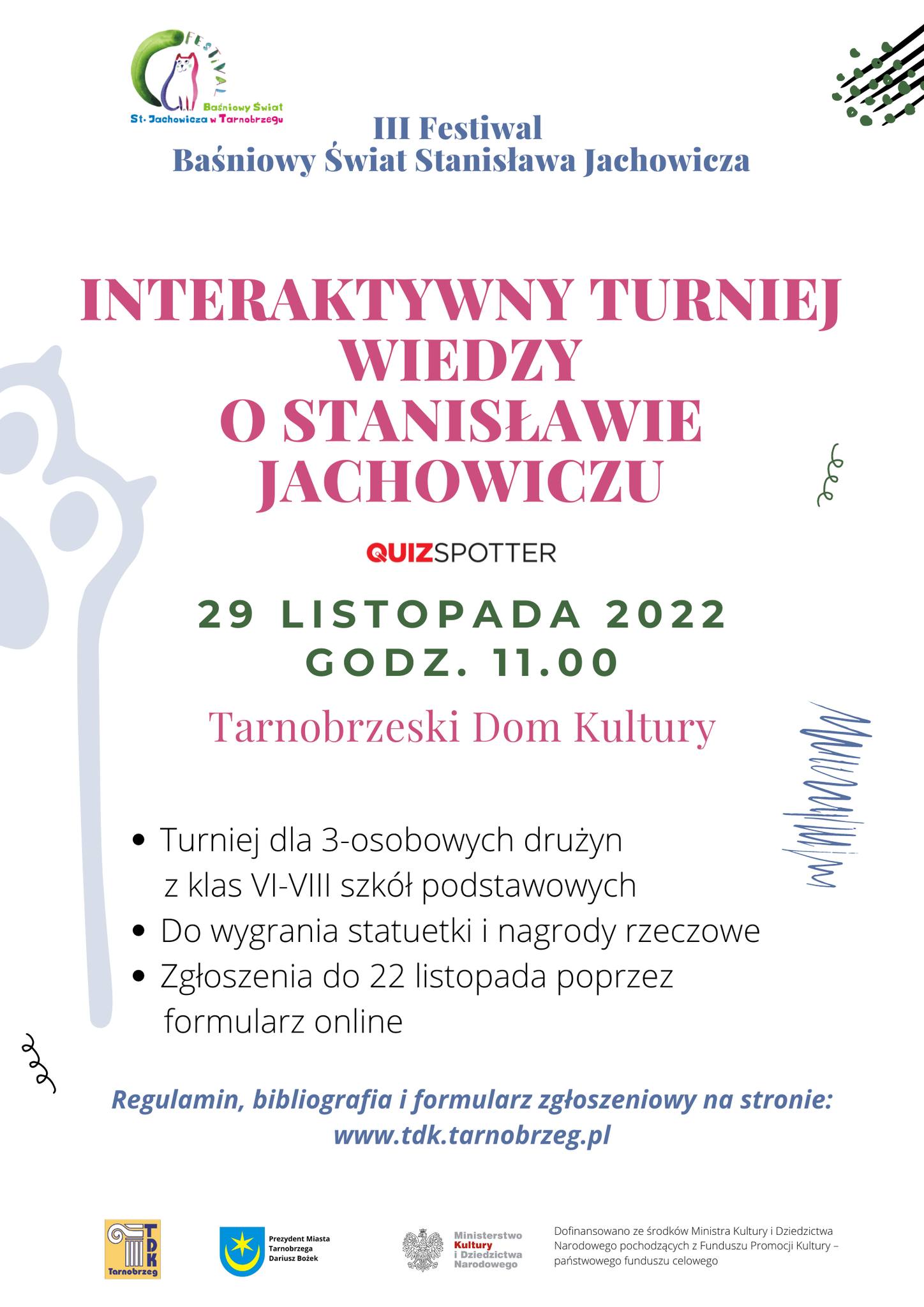 Interaktywny Turniej Wiedzy o Stanisławie Jachowiczu