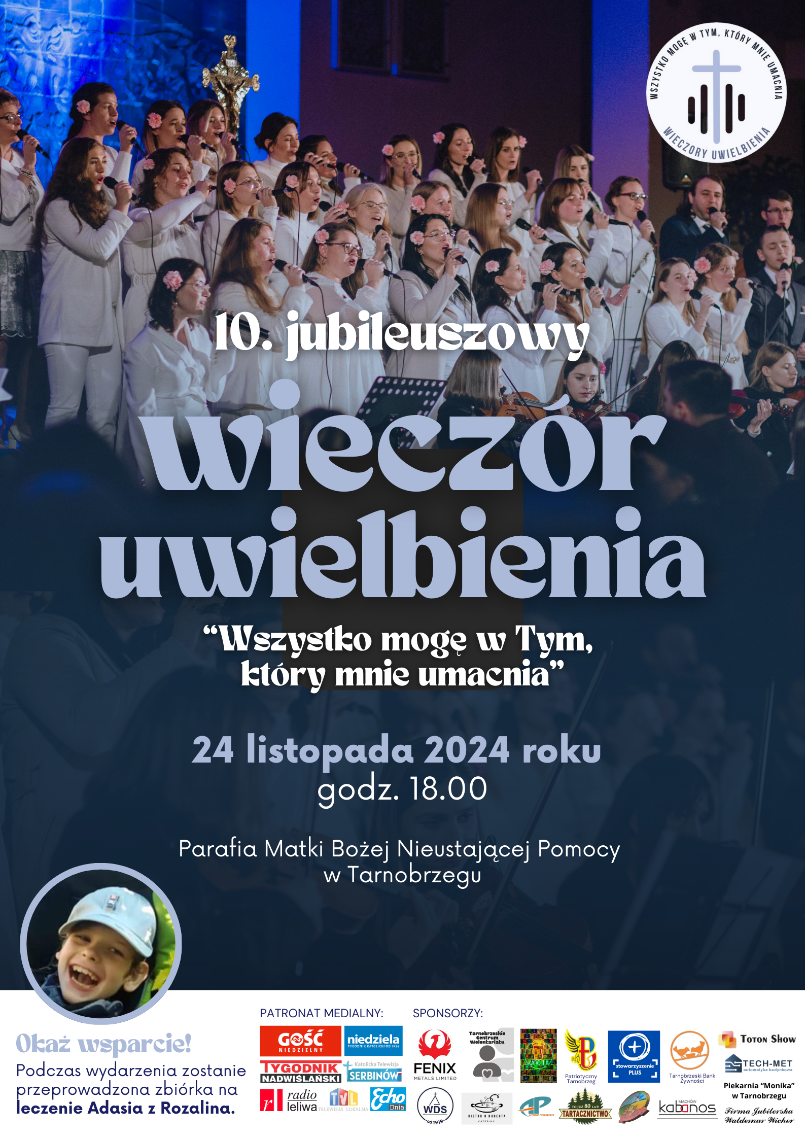 Wieczór Uwielbienia połączony ze zbiórką charytatywną