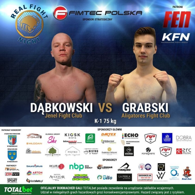 Maciek Grabski stoczy pierwszą w swojej karierze zawodową walkę