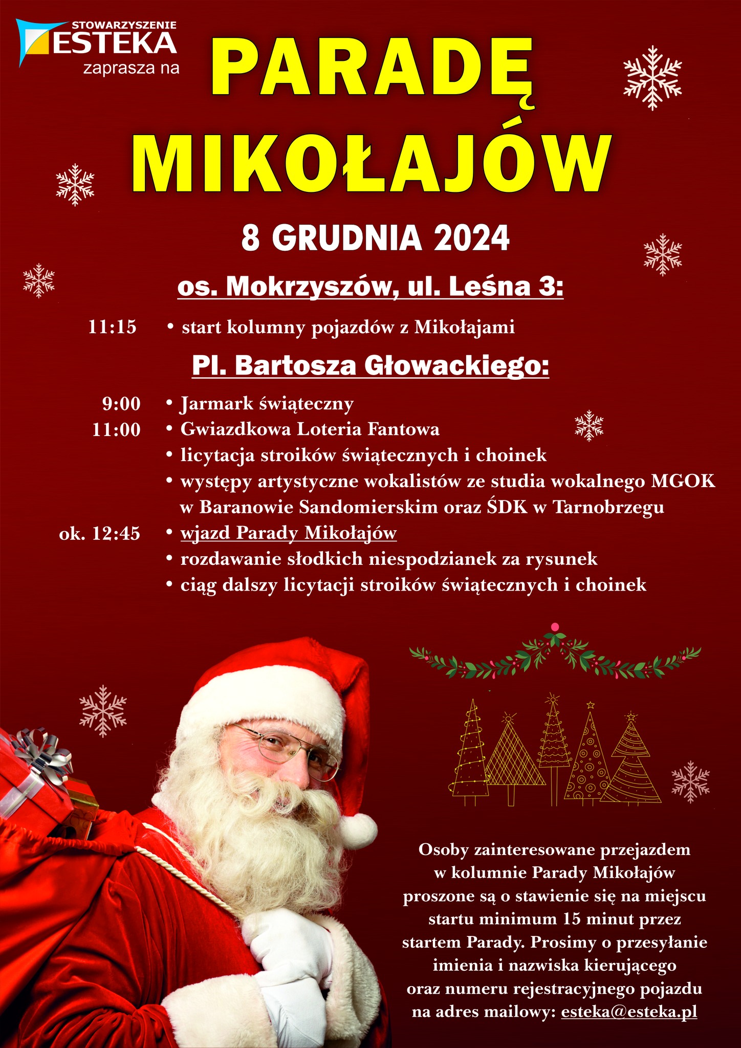 XXI Parada Mikołajów już 8 grudnia br.