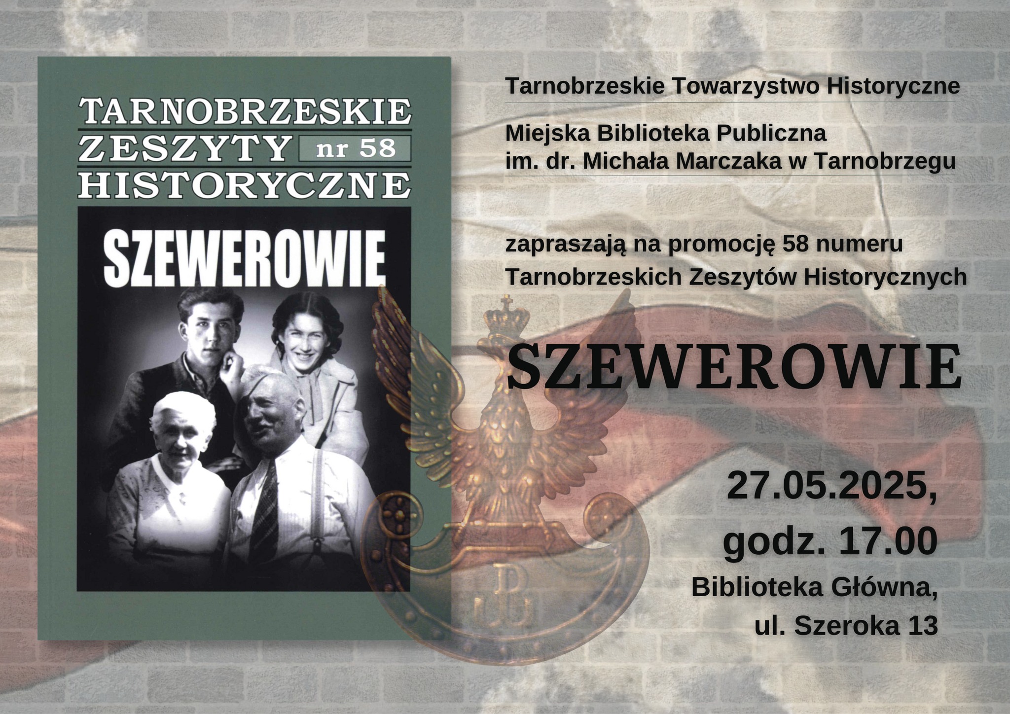 Promocja 58. numeru Tarnobrzeskich Zeszytów Historycznych