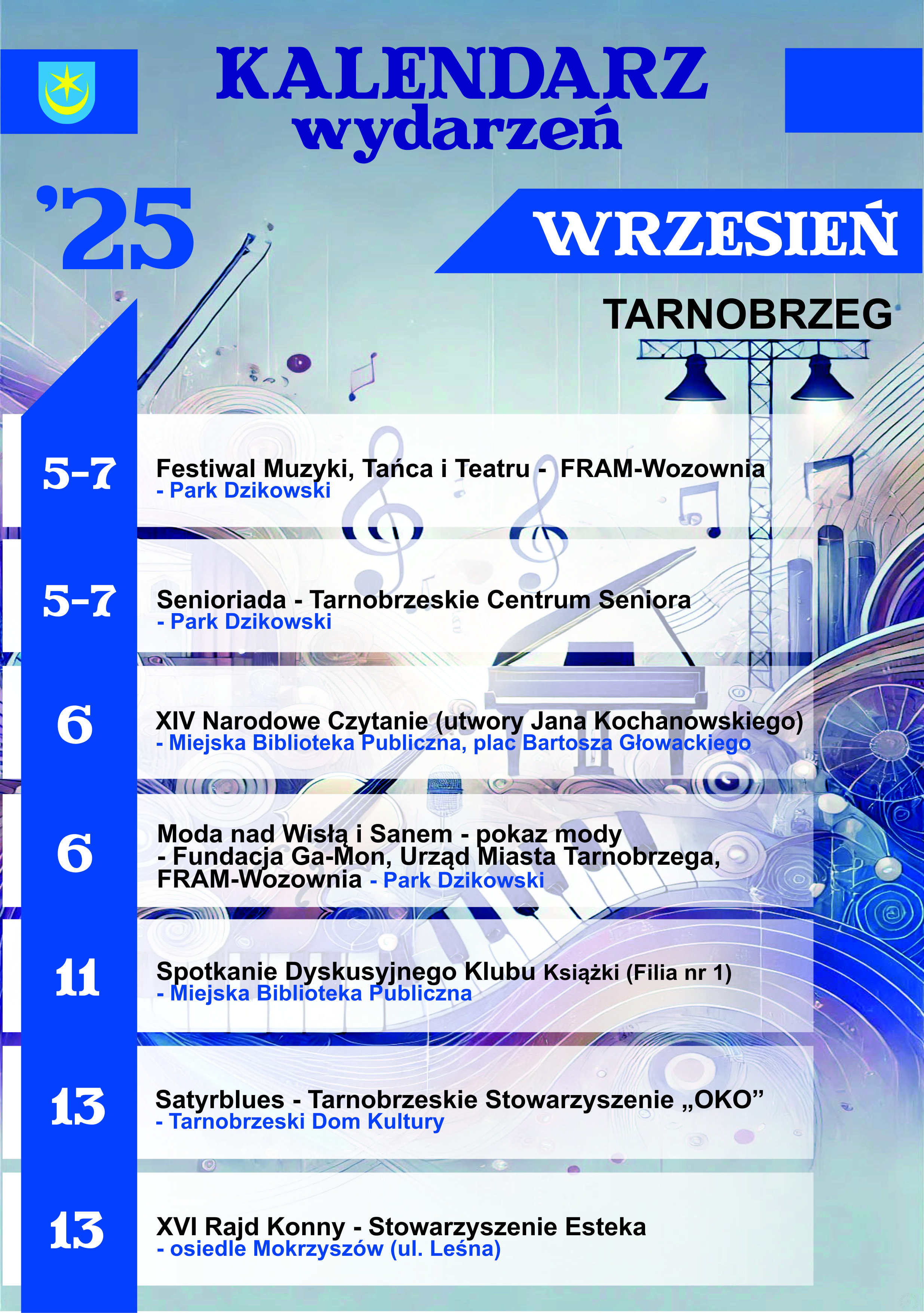 Kalendarz wydarzeń 2025